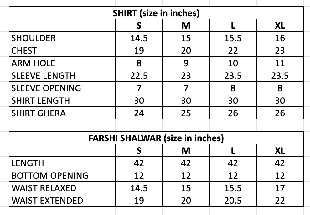 Bellissimo 2pcs Farshi Khaddar