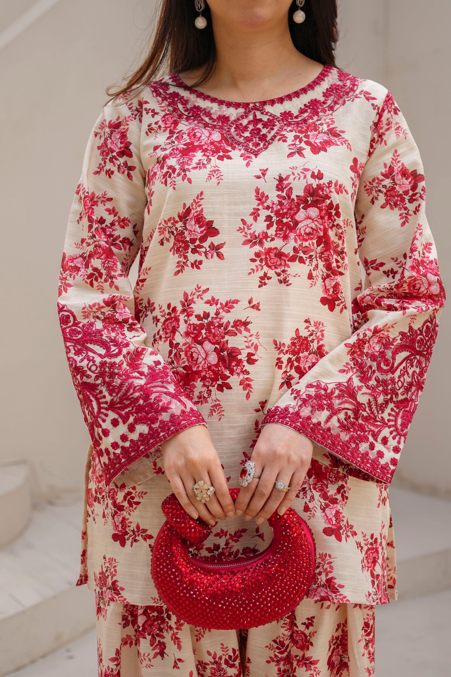 Bellissimo 2pcs Farshi Khaddar