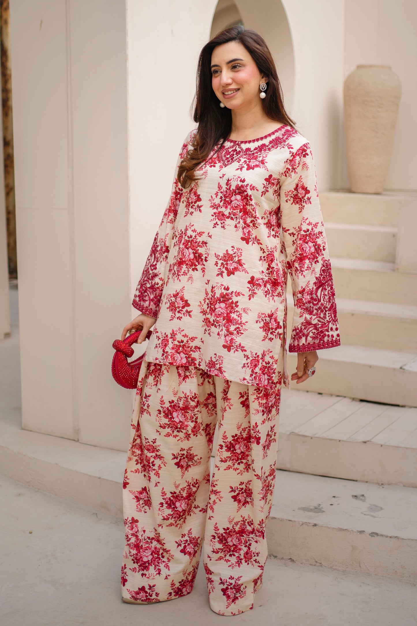 Bellissimo 2pcs Farshi Khaddar