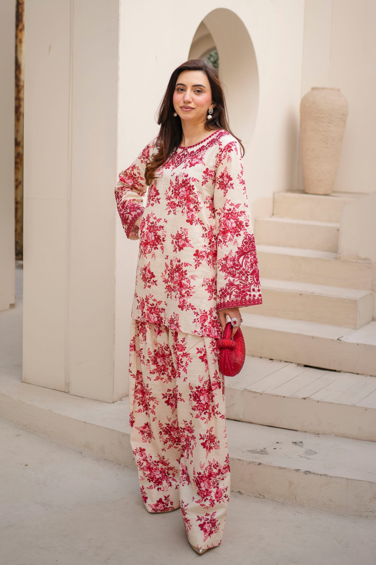 Bellissimo 2pcs Farshi Khaddar